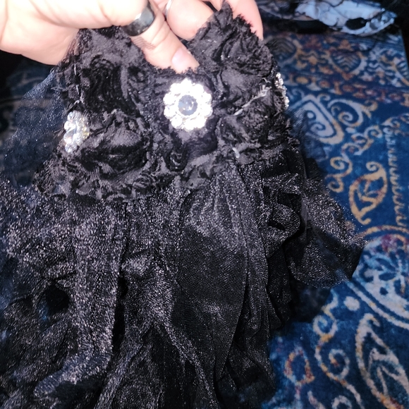 Bebe Oh La La Girls Black Tutu Dress OR Skirt 1 Year DEAL 5 for $20 - Picture 7 of 7